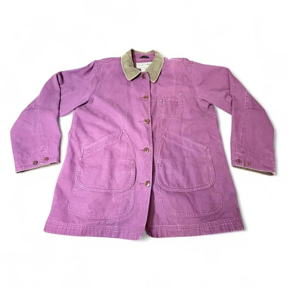 L.L. Bean Purple Coat